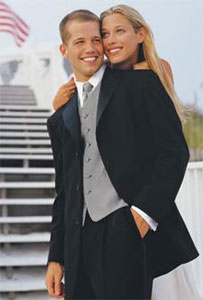 Rent your Tuxedo before you board!