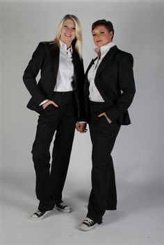 Ladies on sale in tuxedos