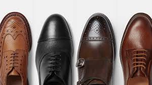 brown shoes