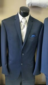 Michael Kors blue suit