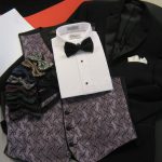 Cameron Vest and ties for Tuxedo rentals