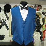 Fullback vest for weddings, prom and sweet sixteens