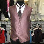 Full back vest and tie