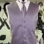 Full back vest and tie