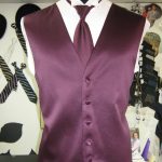 Purple Vest and Tie
