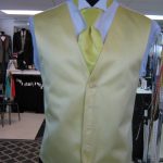 Buttercup Vest for weddings and prom and quince