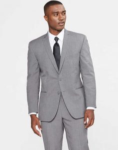 Grey tuxedo